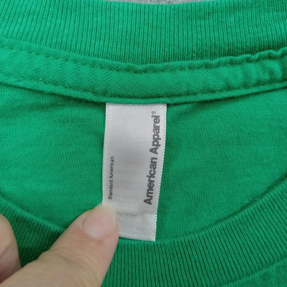 Google Shirt Mens Large Green Tech Computer Internal Systems Promo USA Vintage - Picture 2 of 8